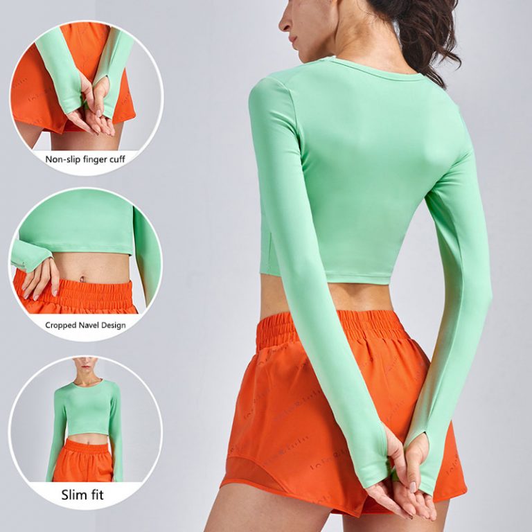 Girls workout shirts Activewear manufacturer Sportswear Manufacturer HL