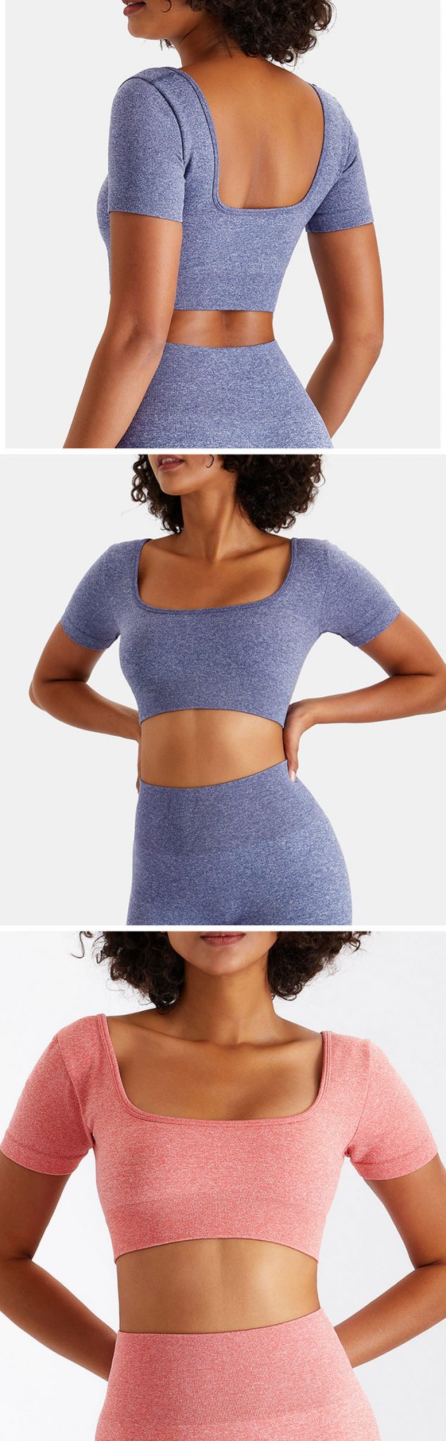 Low back sports bra Activewear manufacturer Sportswear Manufacturer HL