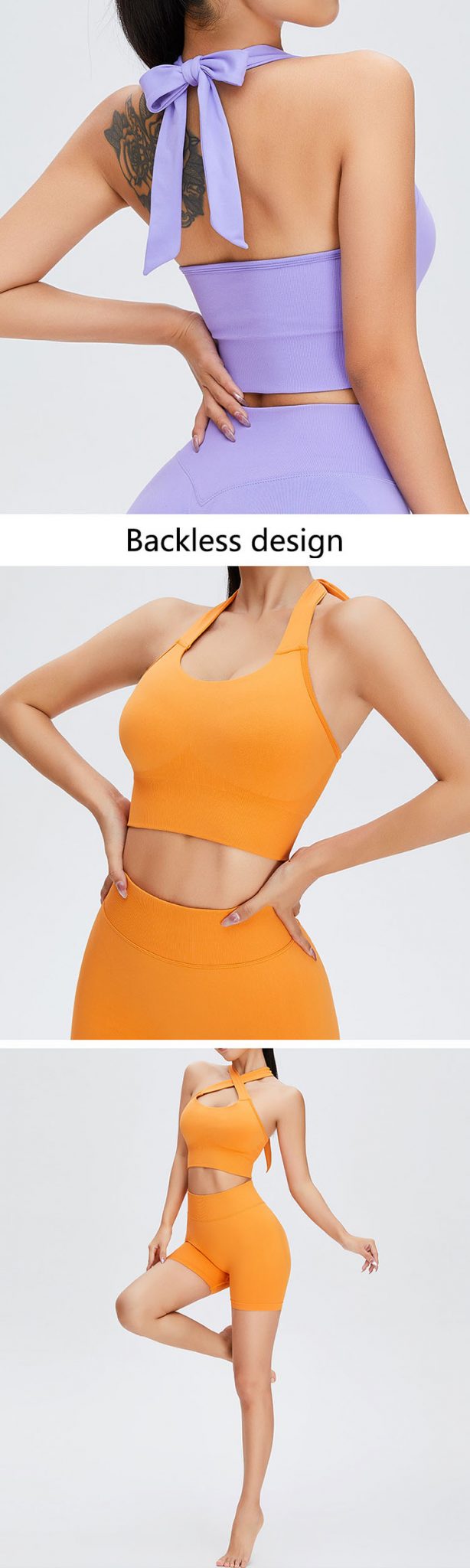 Tangerine yoga pants Activewear manufacturer Sportswear Manufacturer HL