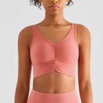 Women in sports bras