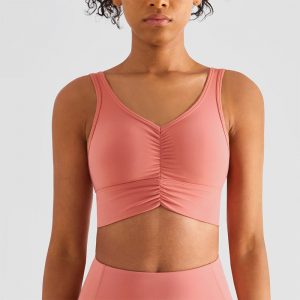 Women in sports bras
