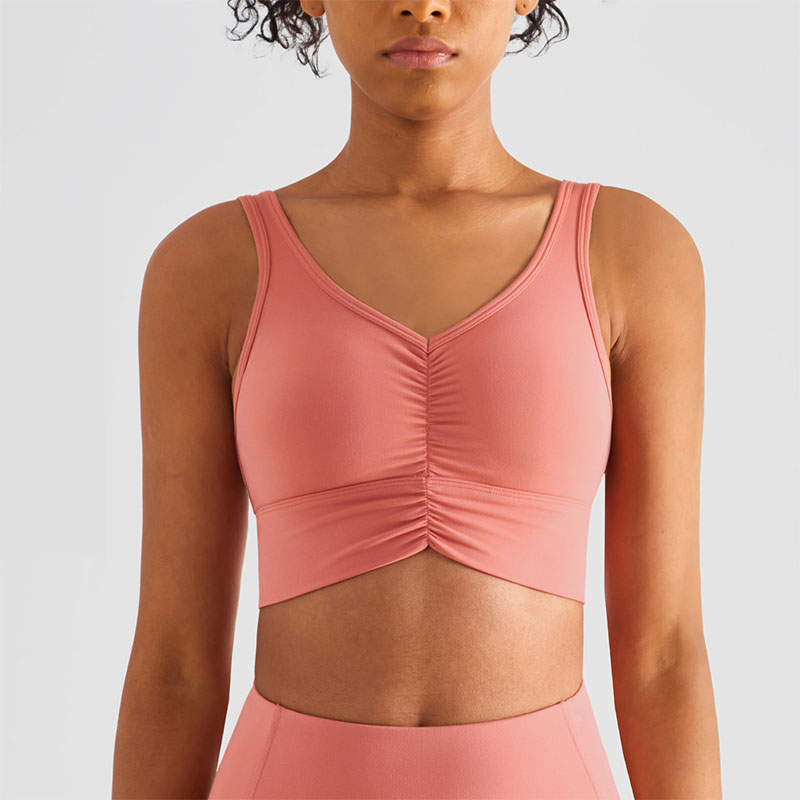 Women in sports bras