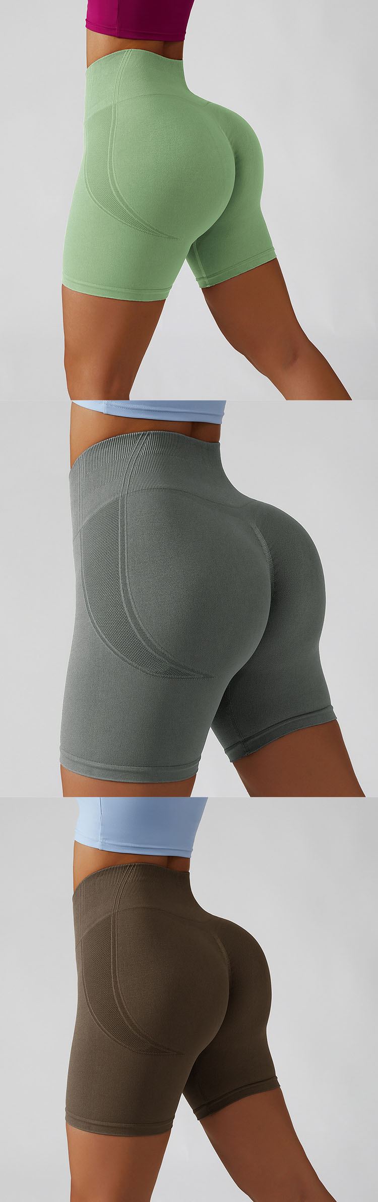 Tightly wrap the buttocks and thighs, safely protect the sports muscles, and fit comfortably