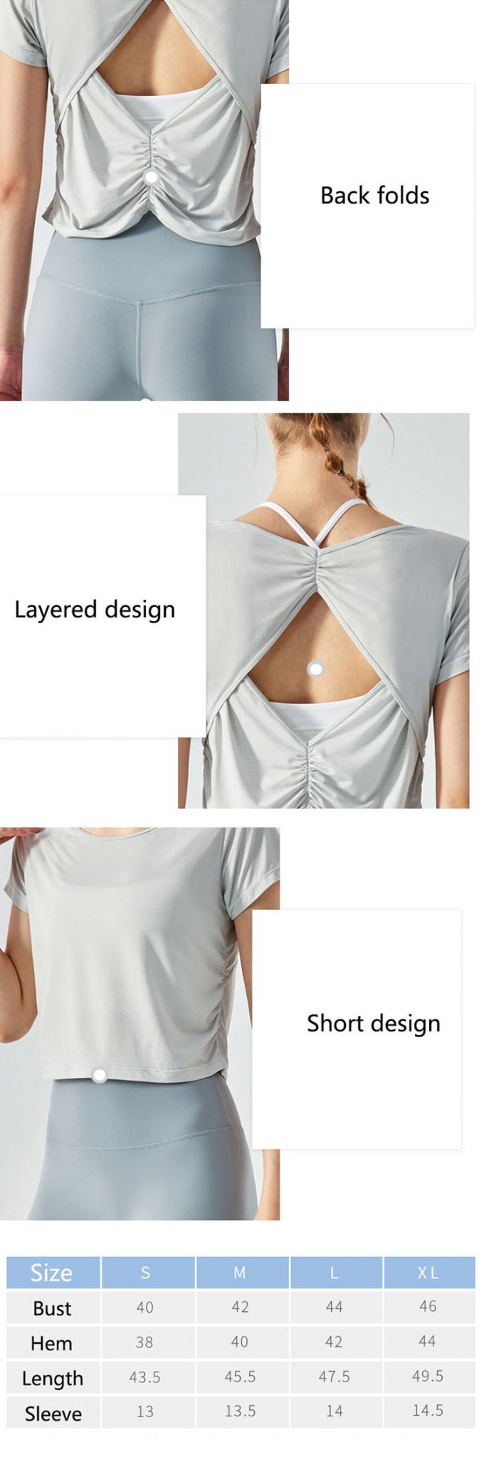 Fitted workout shirts Activewear manufacturer Sportswear Manufacturer HL