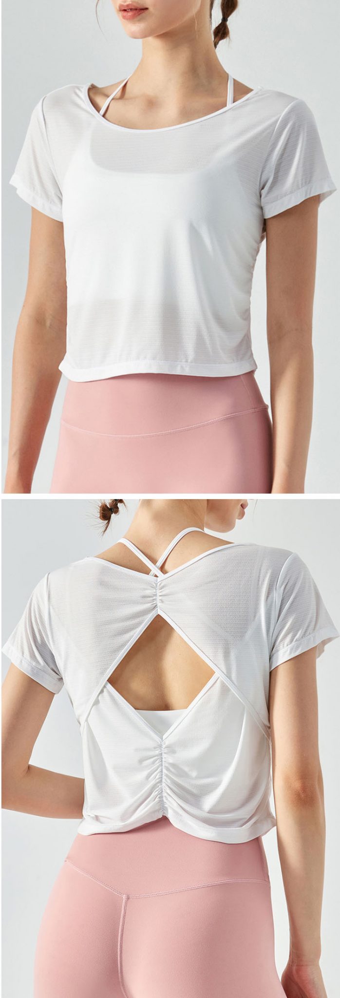 Fitted workout shirts Activewear manufacturer Sportswear Manufacturer HL