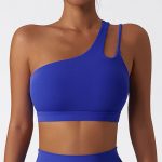 Baby blue sports bra