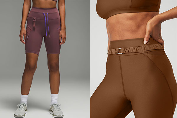 The progressive transition of yoga pants to outdoor styles has been fueled by the outdoor craze