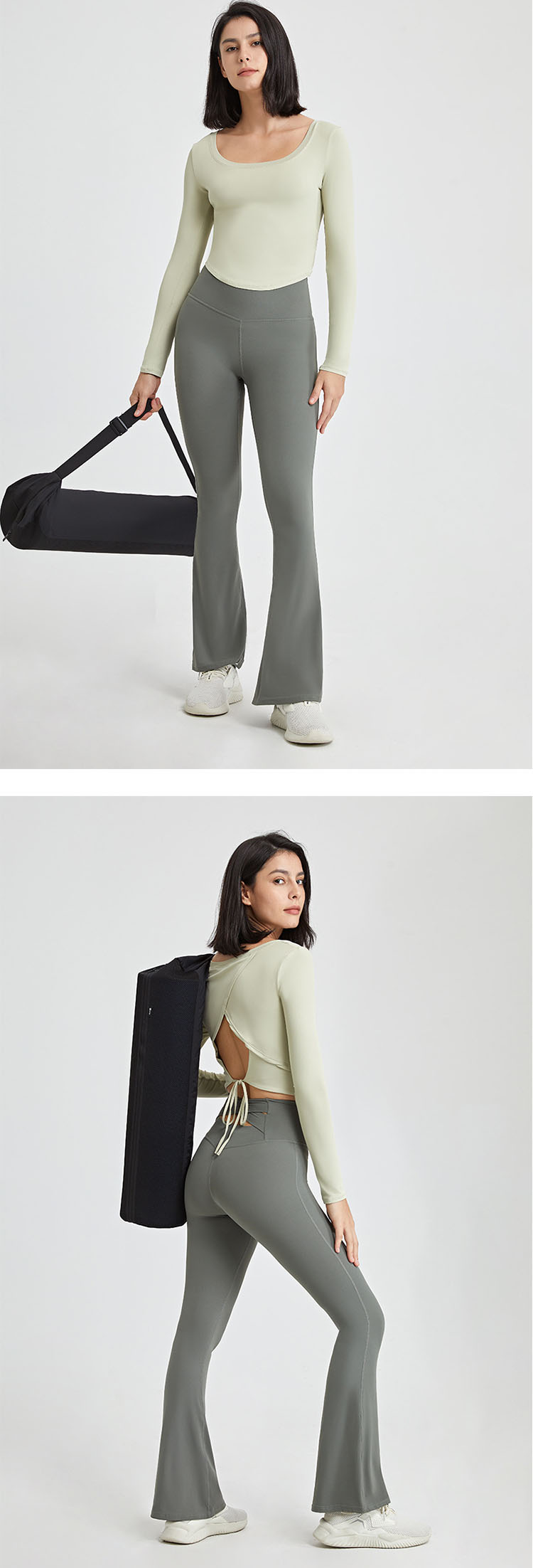 The back waist is cross-designed, sexy and hollow, showing the design details