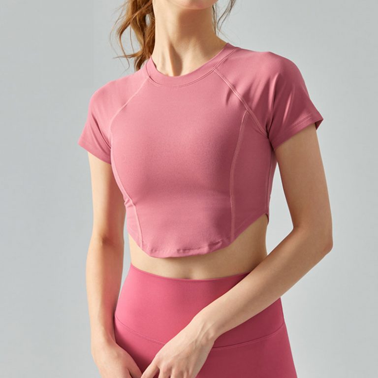 Cute workout shirts Activewear manufacturer Sportswear Manufacturer HL