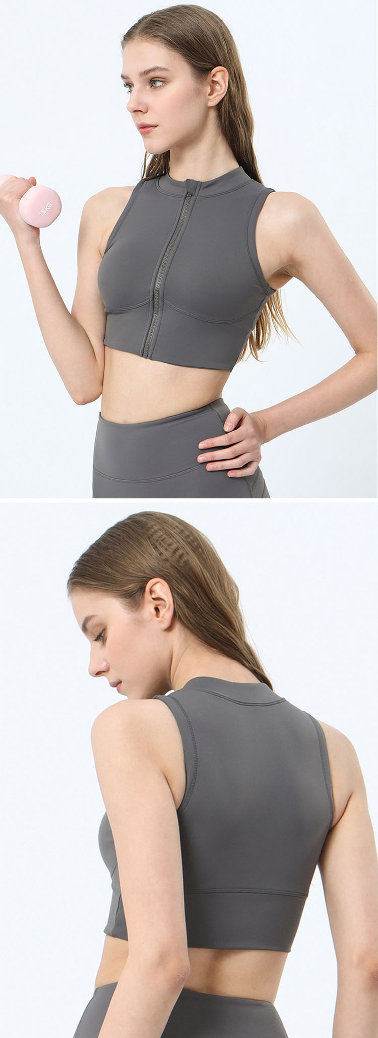 High-quality fabrics are used to absorb moisture and sweat, and the exercise experience is enjoyable.