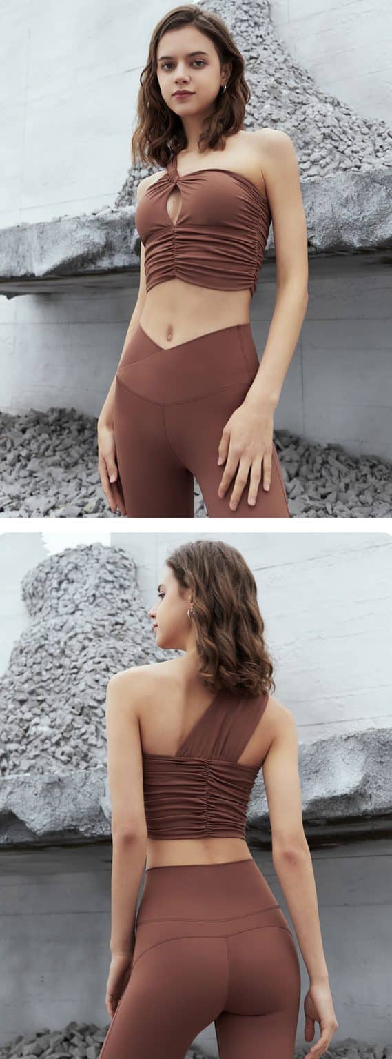 Long sports bra Activewear manufacturer Sportswear Manufacturer HL