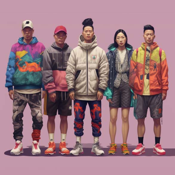OW athleisure wear manufacturer customer team