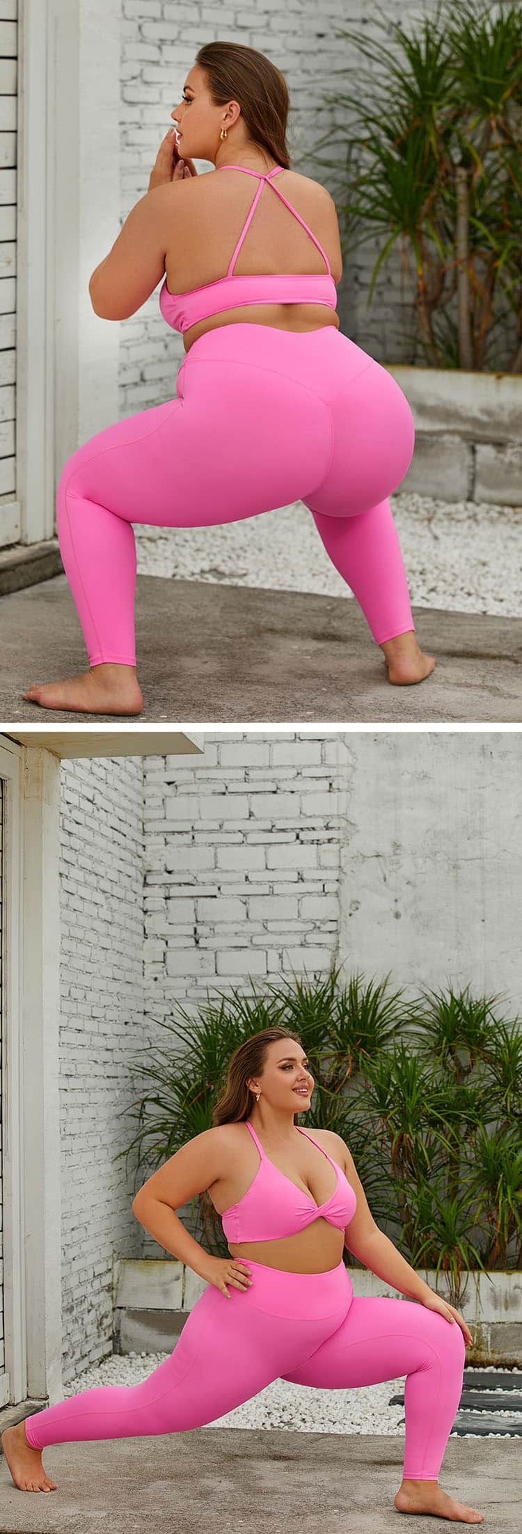 Introducing our new line of plus size sports leggings, tailored for the practical
