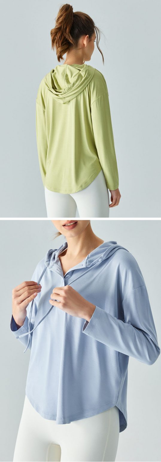 Long sleeve workout clothes Activewear manufacturer Sportswear