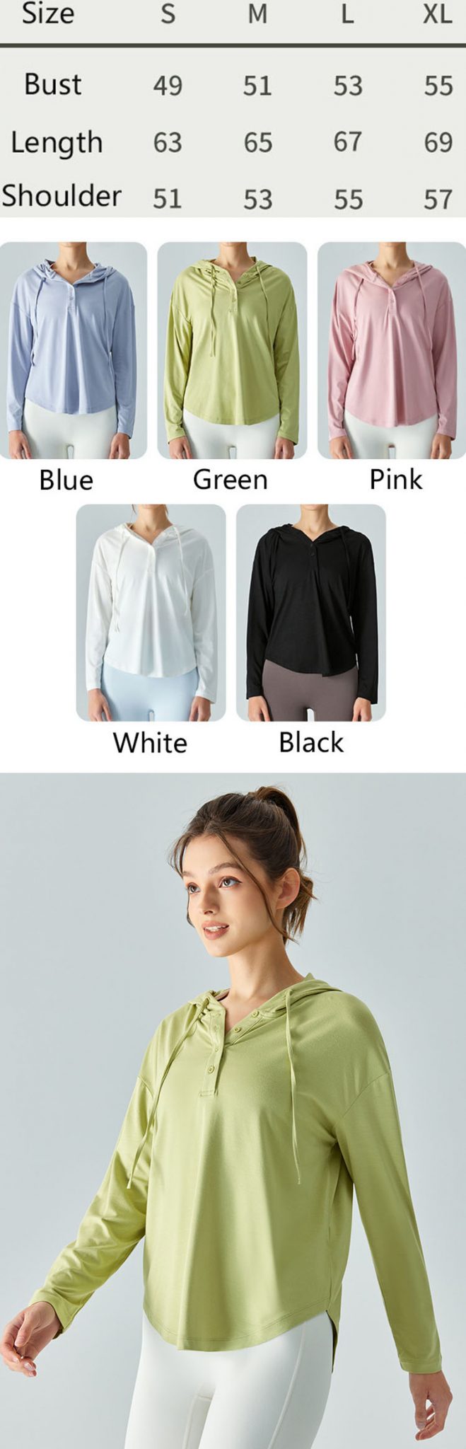 Long sleeve workout clothes Activewear manufacturer Sportswear