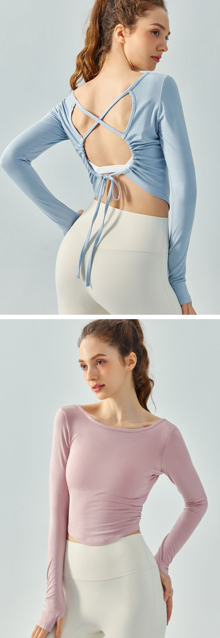 High-quality fabrics are used to absorb moisture and sweat, and the exercise experience is enjoyable