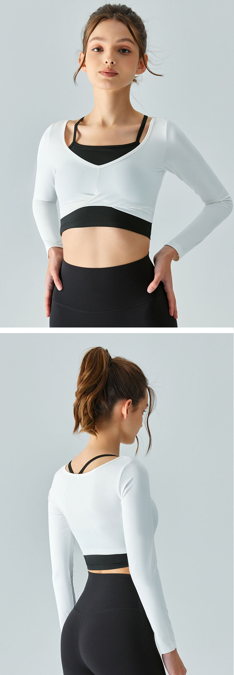 Introducing our new crop top gym shirts - the perfect combination of comfort
