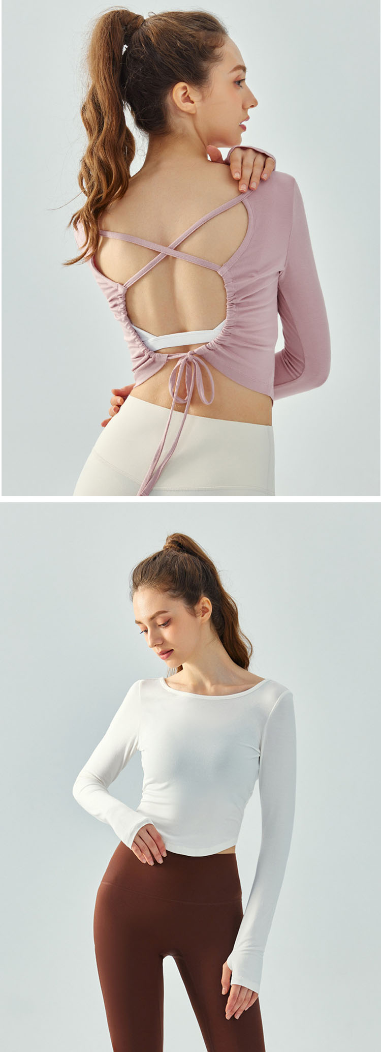 Our top also features an asymmetrical shoulder design that showcases the creativity