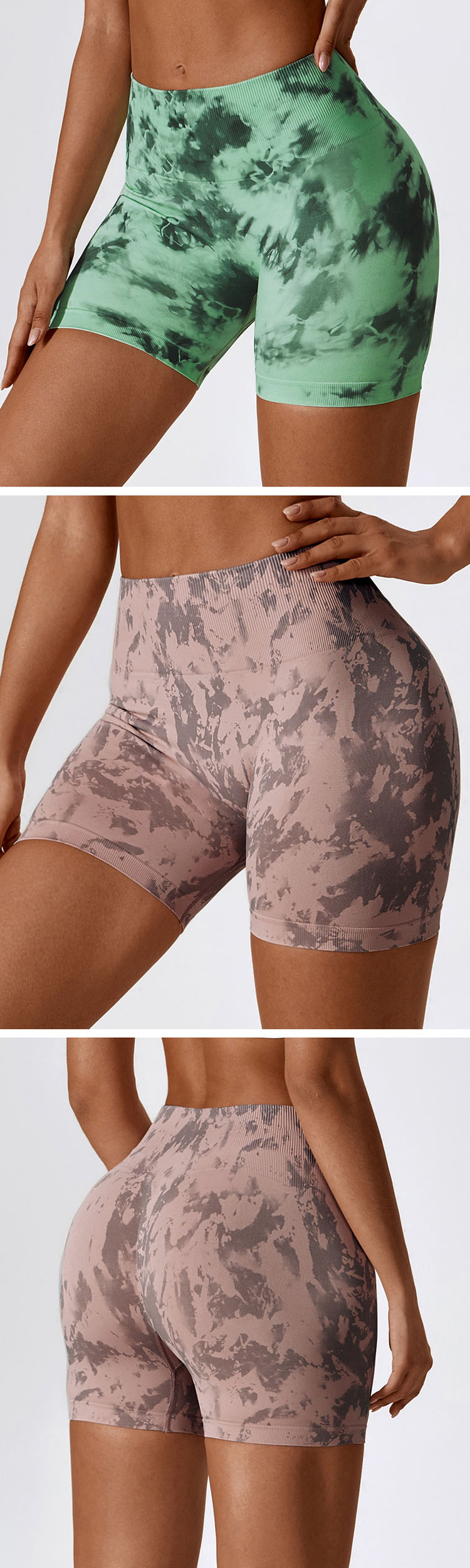 floral gym leggings are designed with elements of the same color contrast