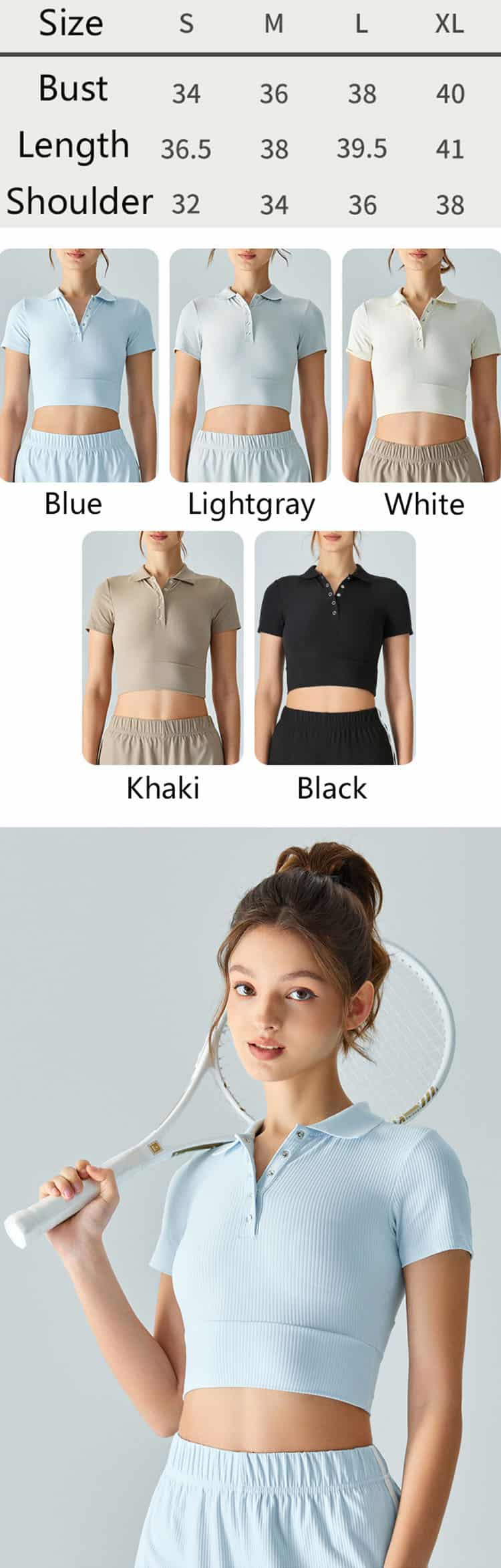 Golf polo shirts with lapel under the style pay attention to the key points of collar design