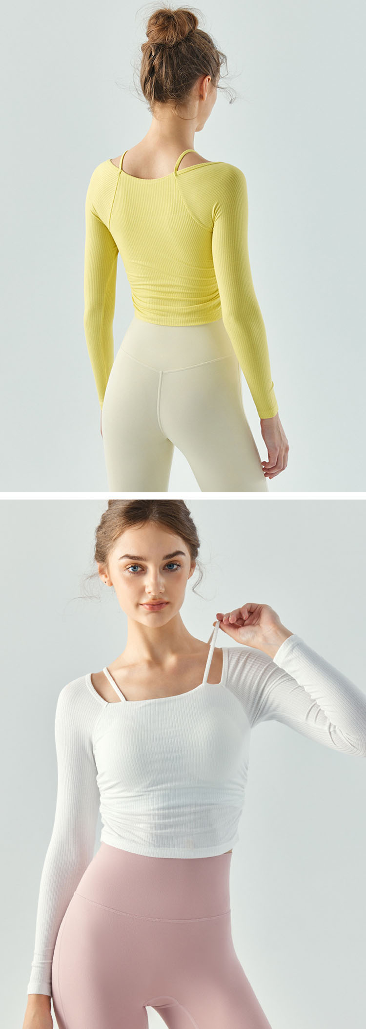 Waist-closing is used to fit the body and make it slim