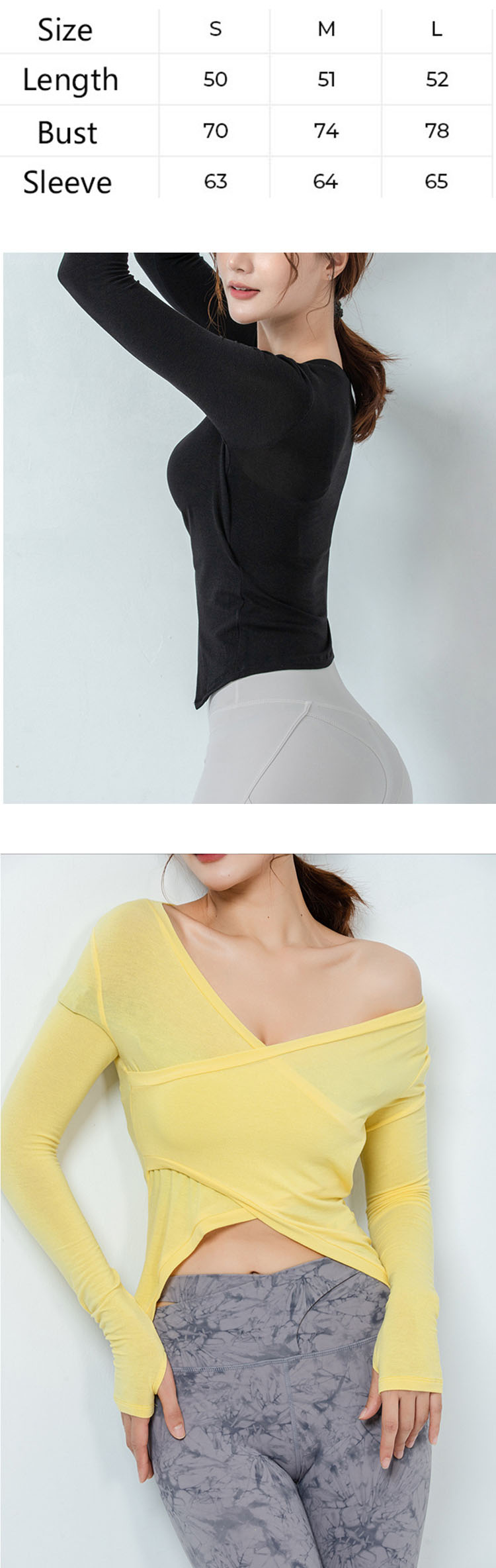 Cross hem design is adopted to show sexy waist and slim