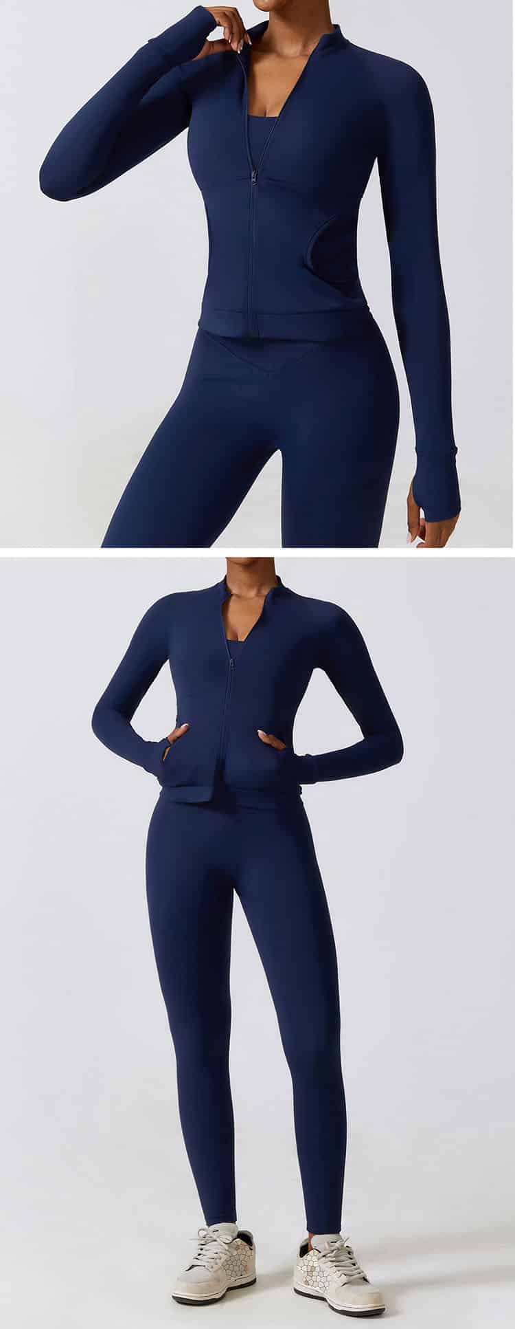 High-quality fabrics are used to absorb moisture and sweat, and the exercise experience is enjoyable