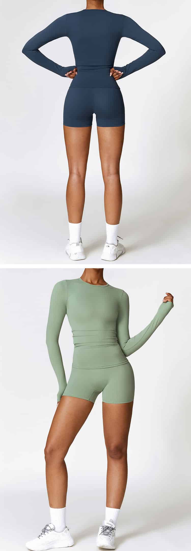 High-quality fabrics are used to absorb moisture and sweat, and the exercise experience is enjoyable