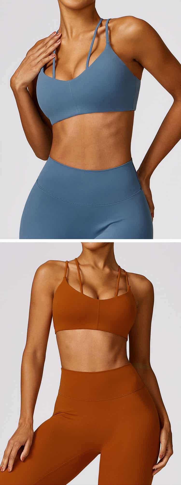 Sling design is adopted to help lift the chest shape and show sexy chest