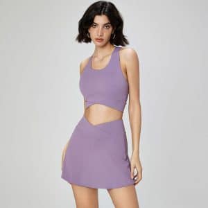 High-waisted yoga skirt