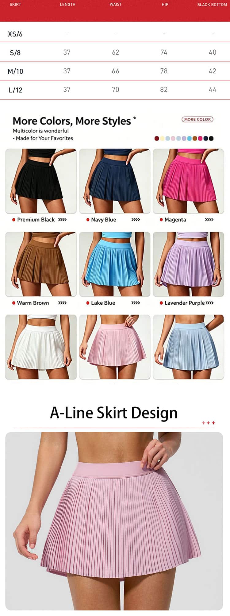 Available in a range of vibrant and neutral shades to match your personal style