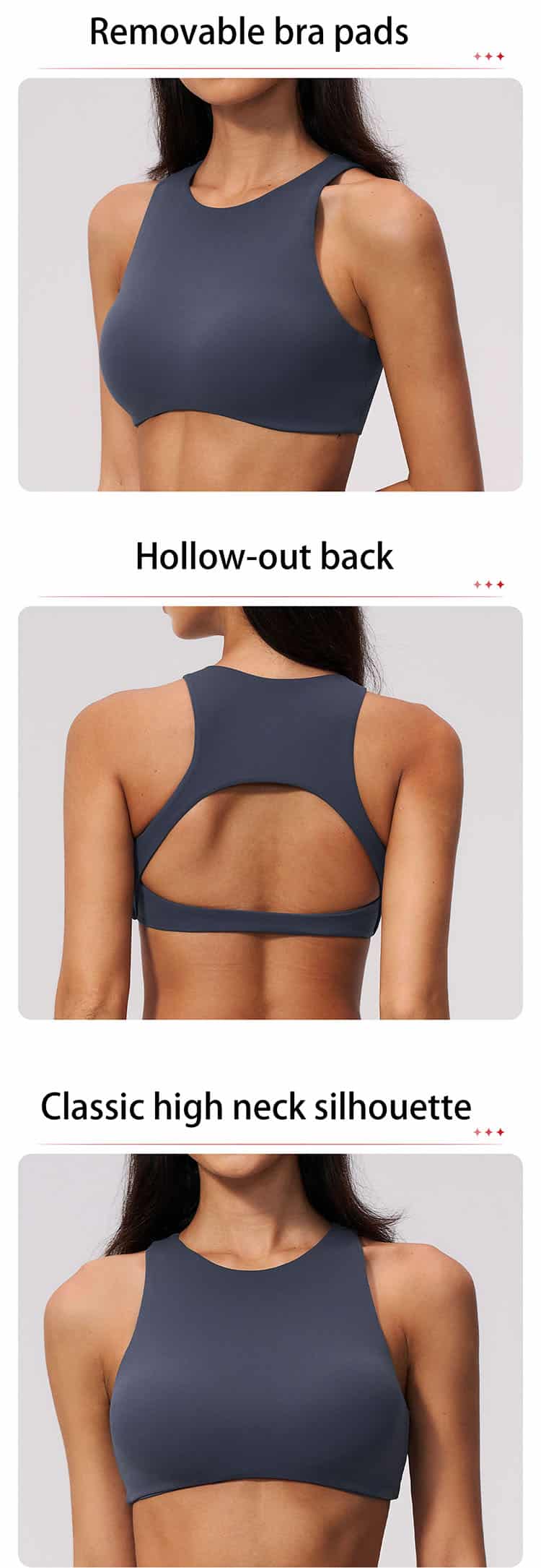 eliminating the need for an extra sports bra