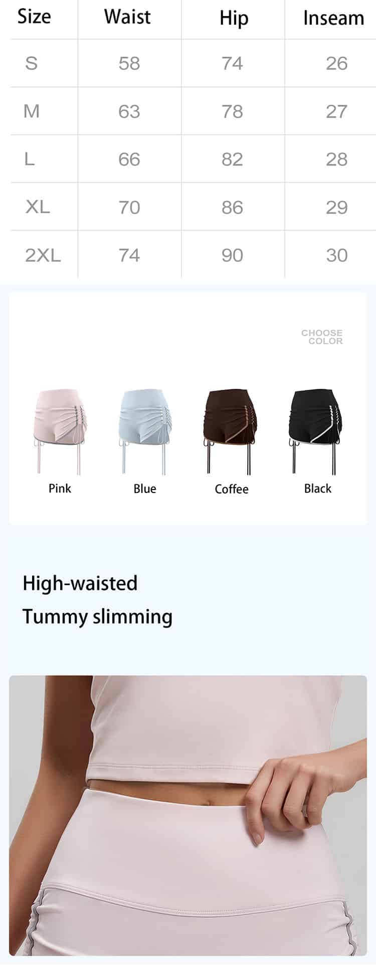 lifting and shaping your hips to create a charming and sexy body shape