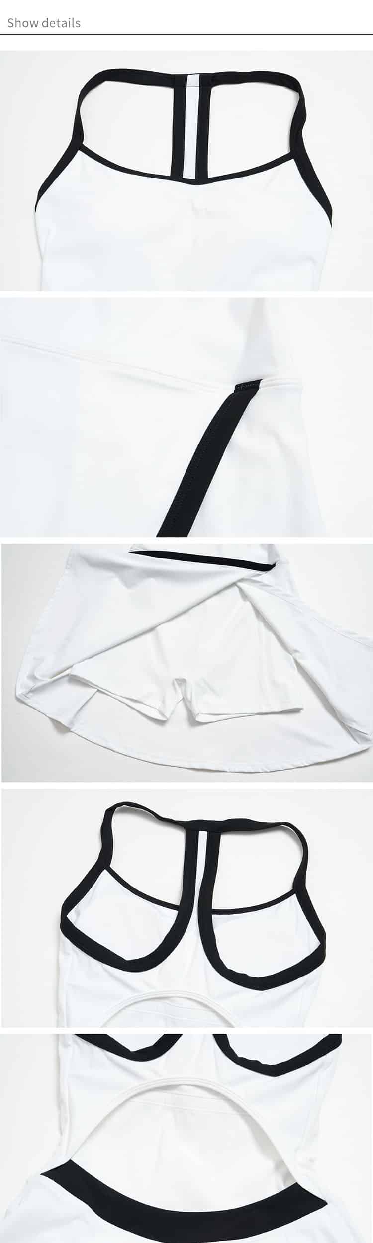 this dress combines fashion and practicality in one effortless piece