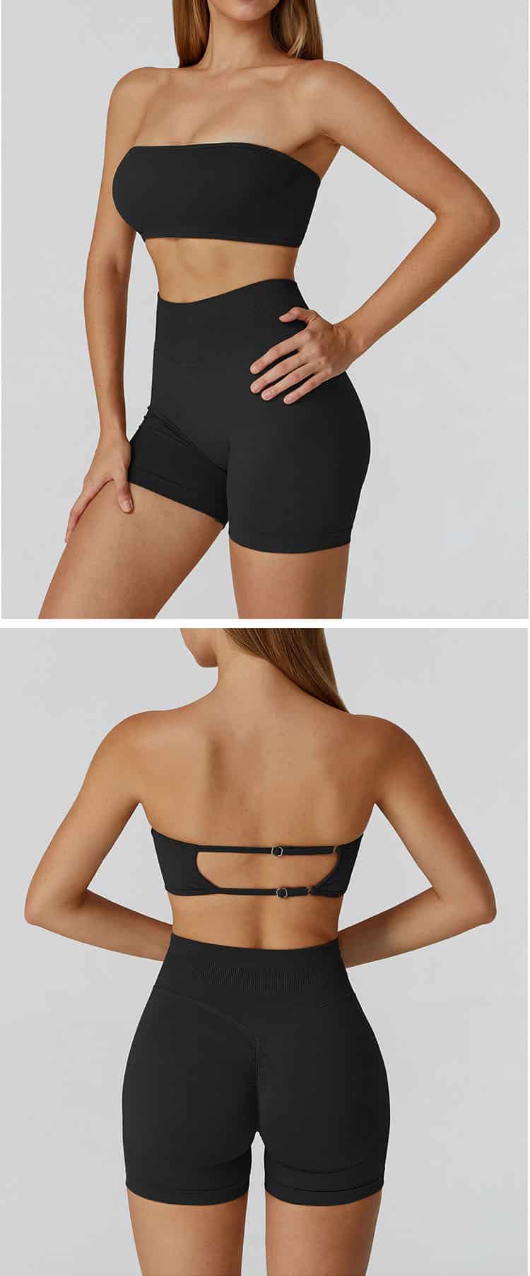 this seamless sports bra is not only a professional fitness essential but also a trendy daily matching piece