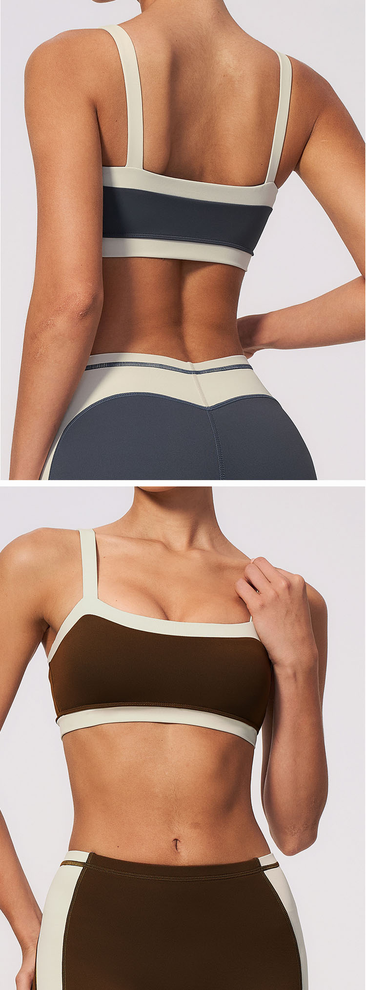 Equipped with ergonomic integrated one-piece cups