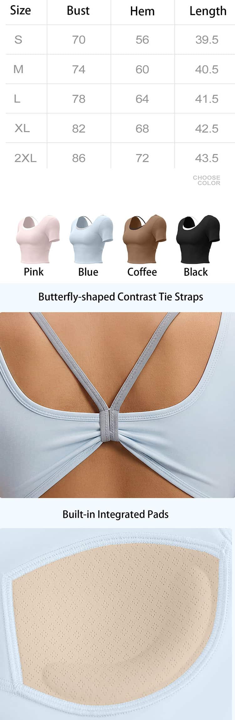 Made of premium lightweight and high-elastic knitted fabric