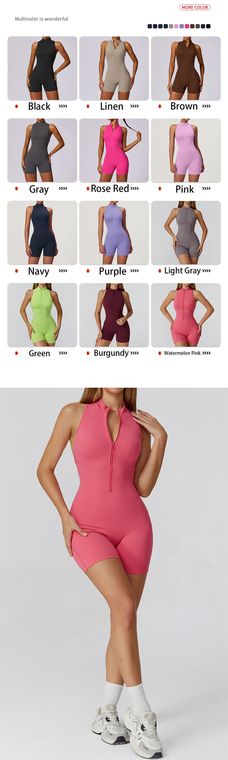 Upgrade your fitness wardrobe with this Women’s Naked Feel Yoga Jumpsuit