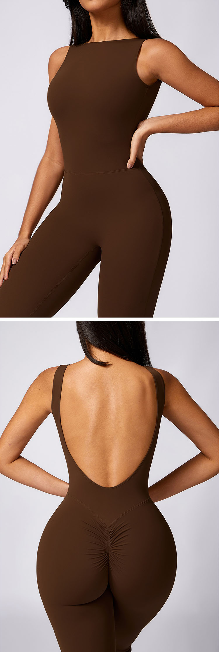 bringing an elegant and fashionable visual effect different from ordinary tight fitness clothes
