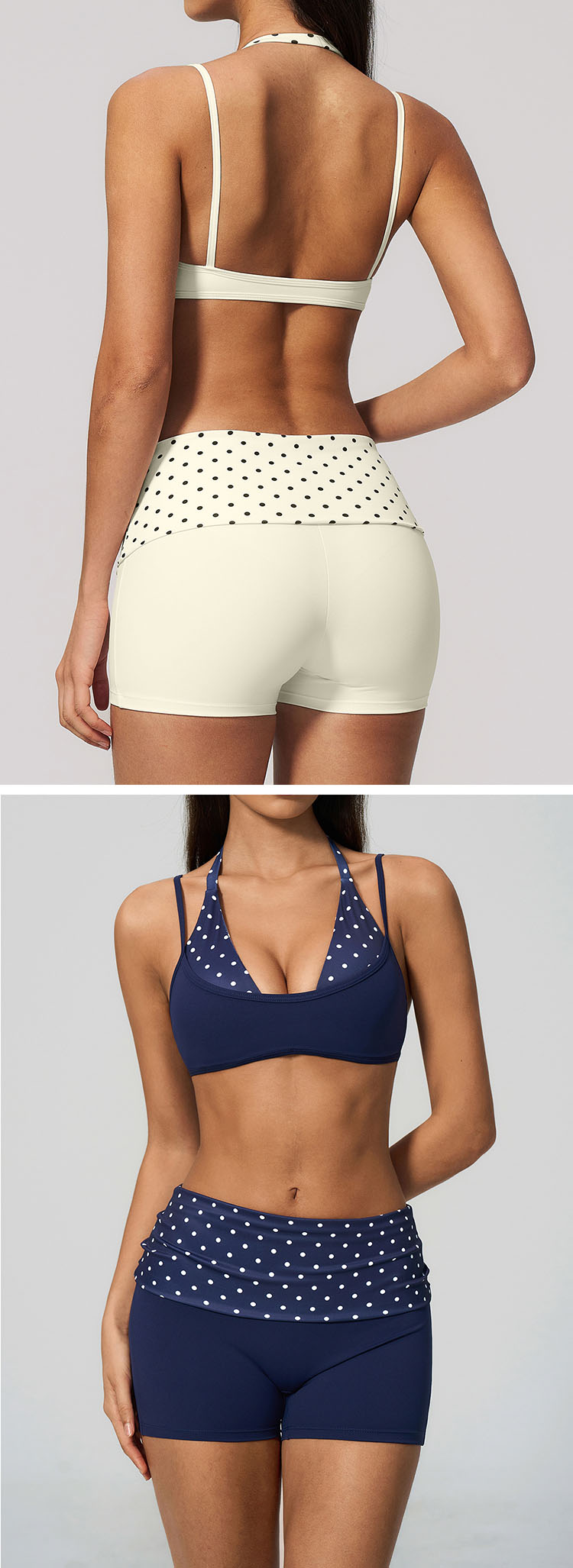 this sports bra subtly exposes smooth back curves, optimizing ventilation and eliminating stuffiness during long-hour workouts.