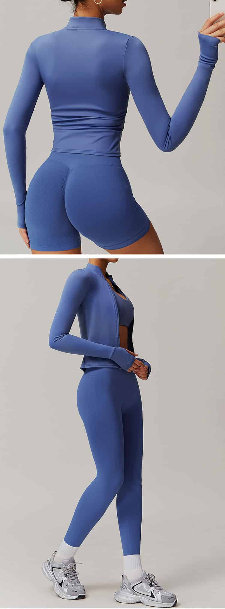 prevents sliding and rolling up during movement