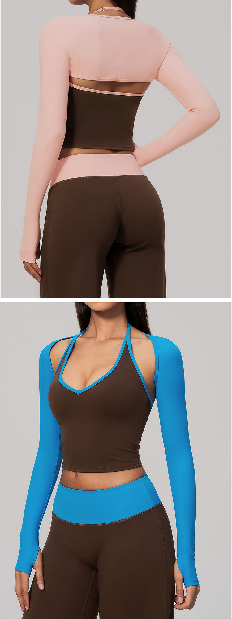 this yoga shrug is a versatile essential for daily sports and casual matching
