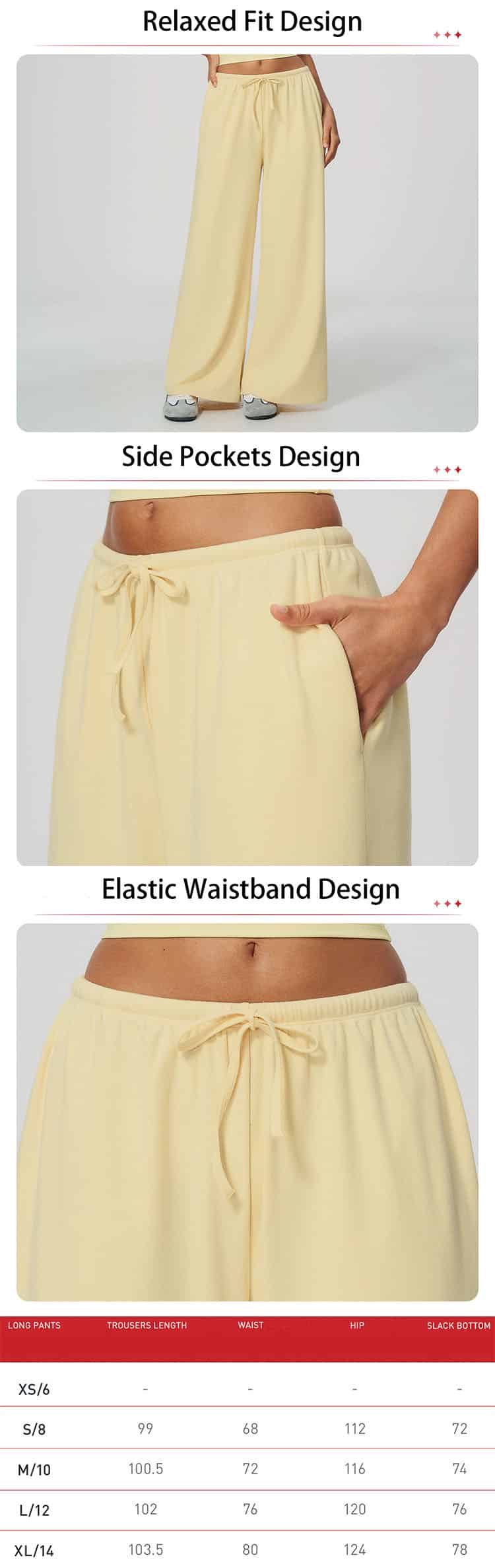 Functional side pockets are built on both sides
