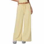 Women's Yoga Pants Drawstring High Stretch Loose Fit Workout Joggers, Casual Fitness Long Trousers